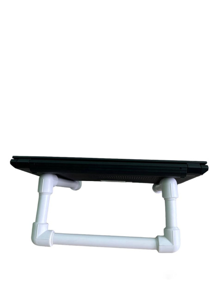 Подставка под ноутбук из пвх трубы